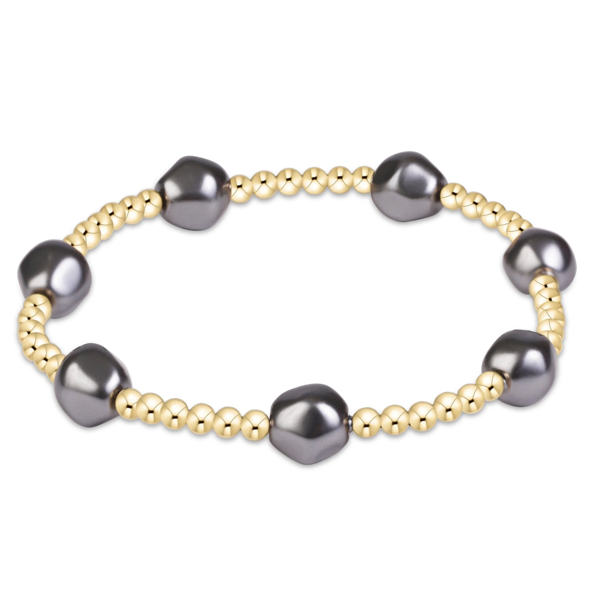admire pearl dark grey 3mm gold