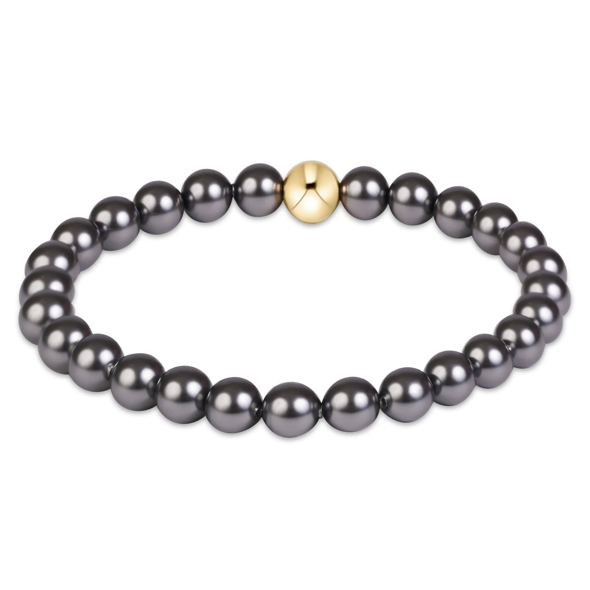 Classic Pearl Dark Grey 6mm