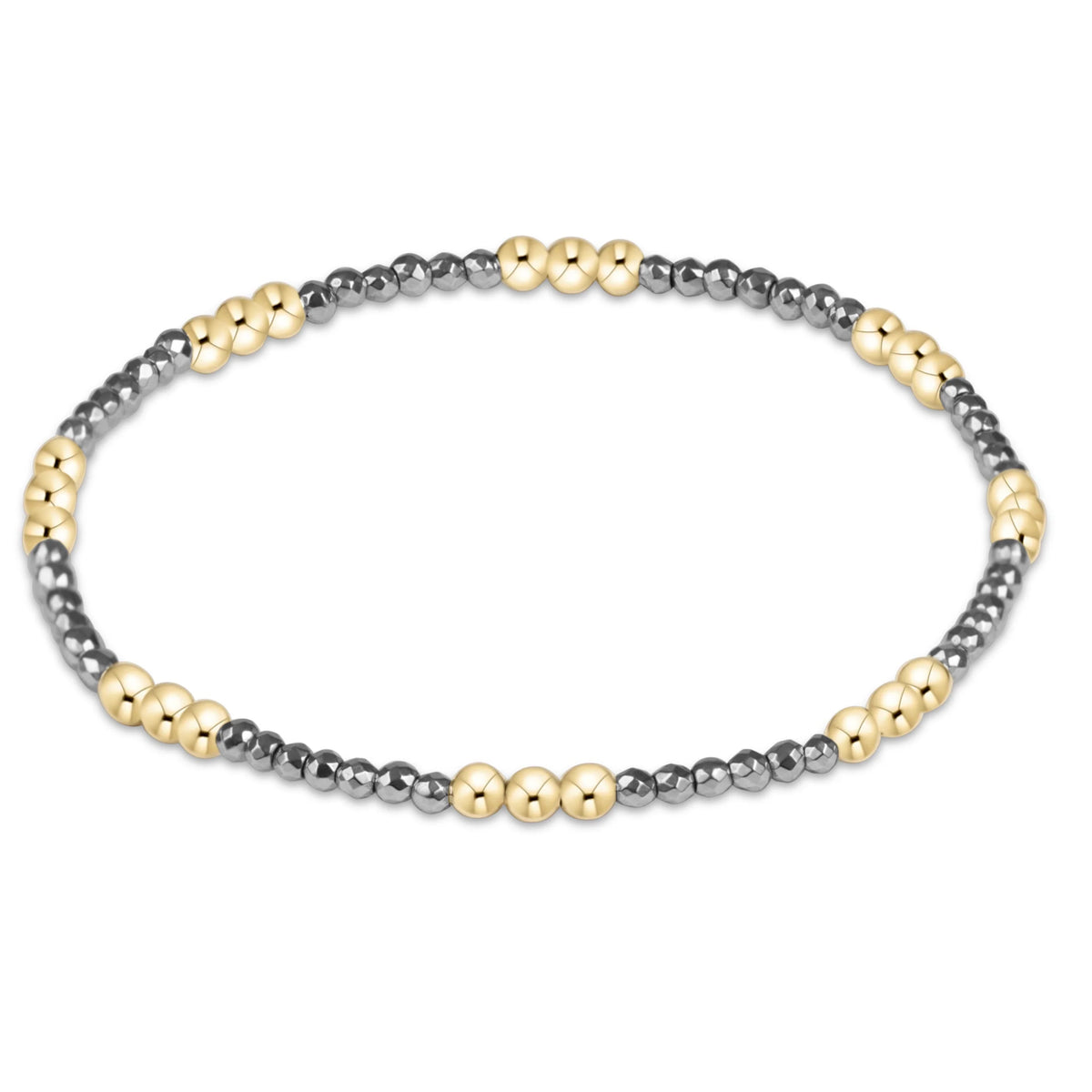 Joy Silver Faceted Hematite 2mm