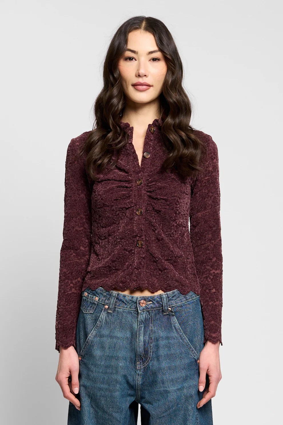Tessa Stretch Lace Top