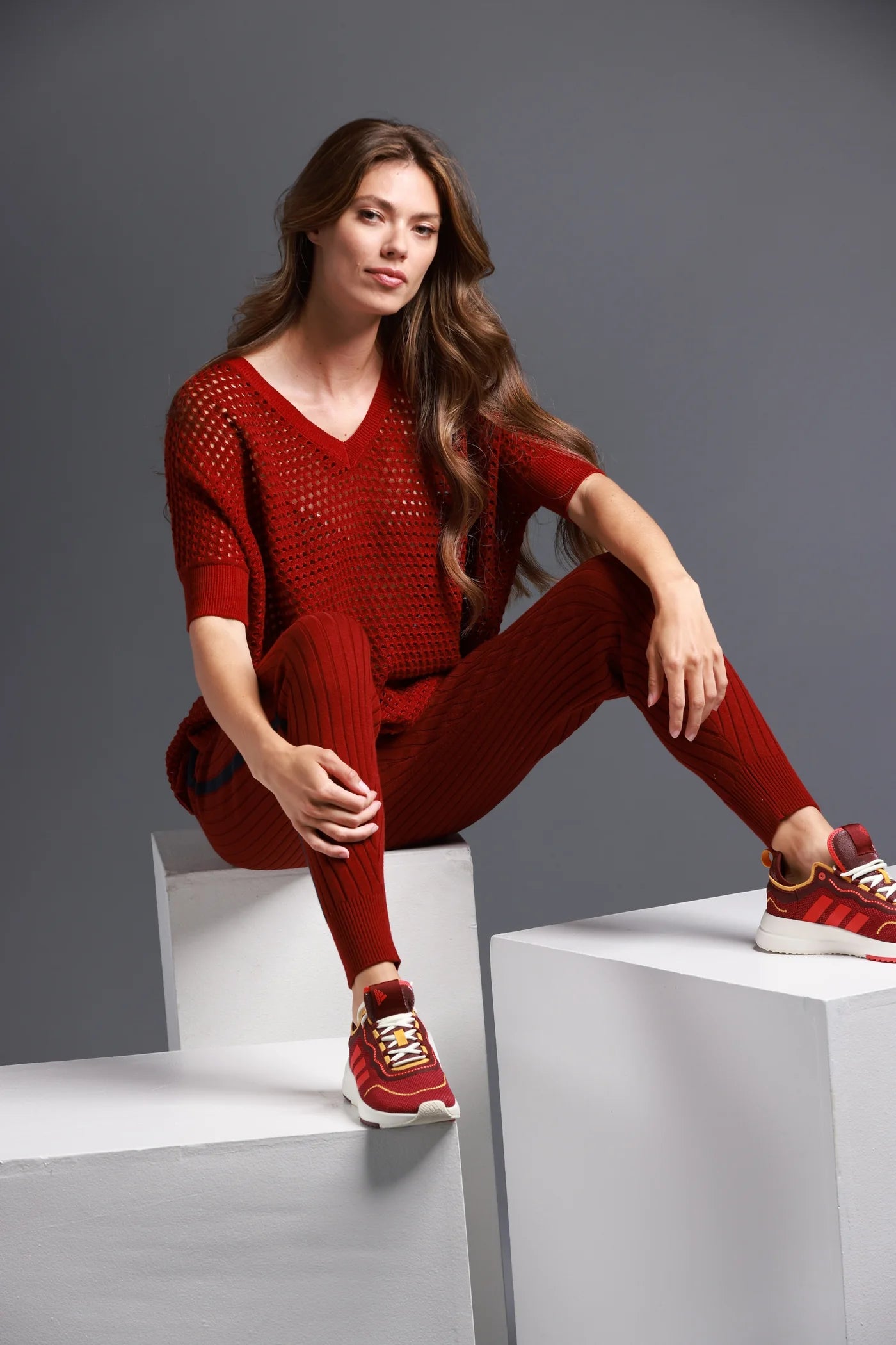 Cotton Cashmere Mesh Pow-Wow