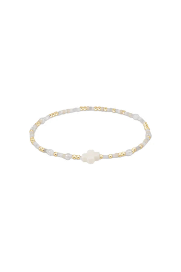 Hope Unwritten Signature Cross Bracelet