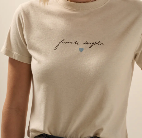 Cropped Signature Tee