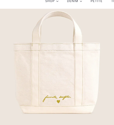 The Canvas Minnie Tote
