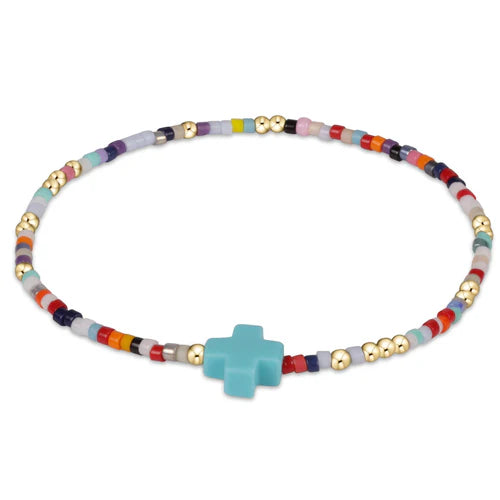 Hope Unwritten Signature Cross Bracelet