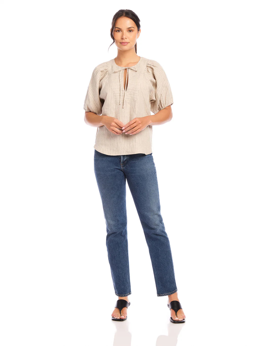 Imogen Puff Sleef Blouse