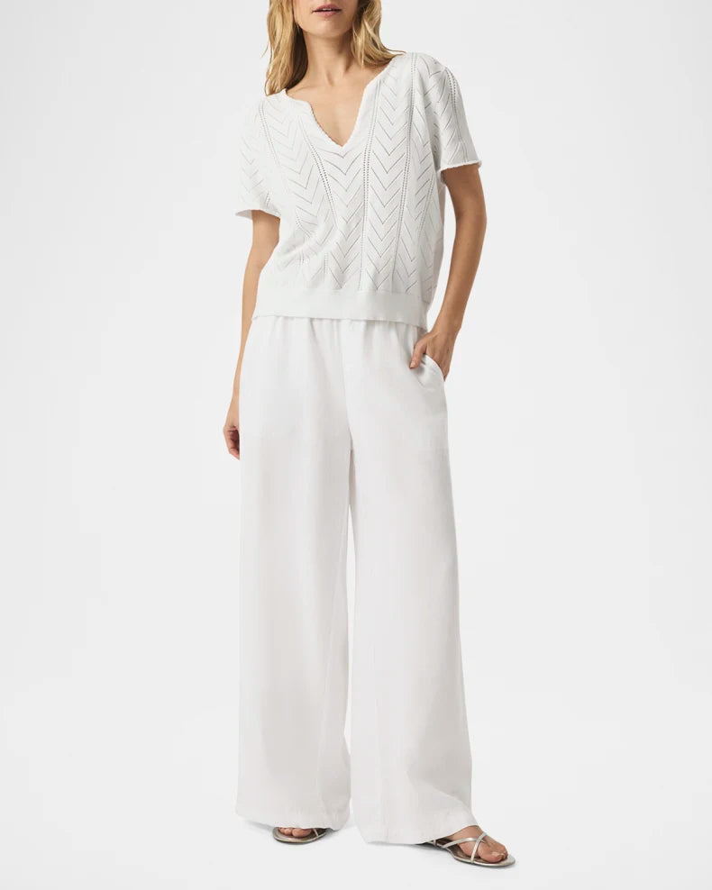 Sabrina Pointelle Sweater