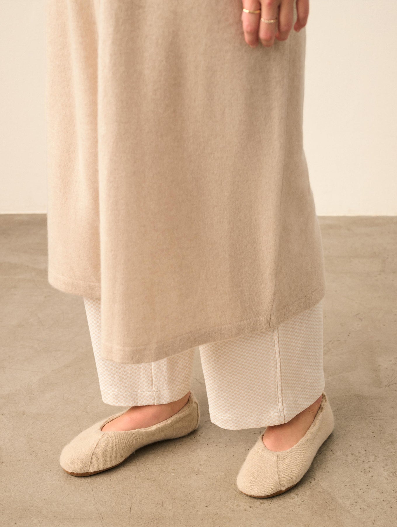Cashmere Ballet Slipper
