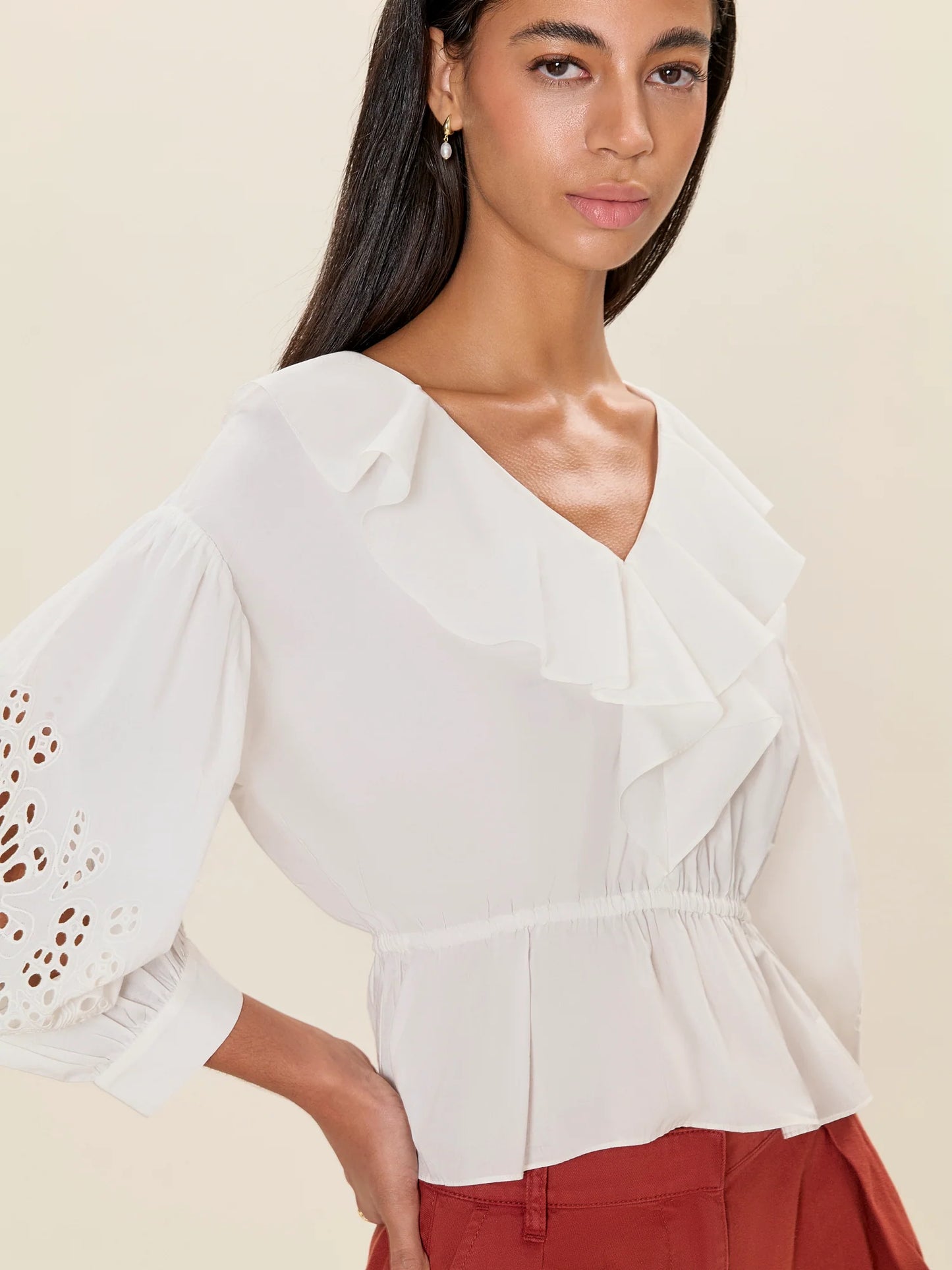Lorelai Embroidered Blouse