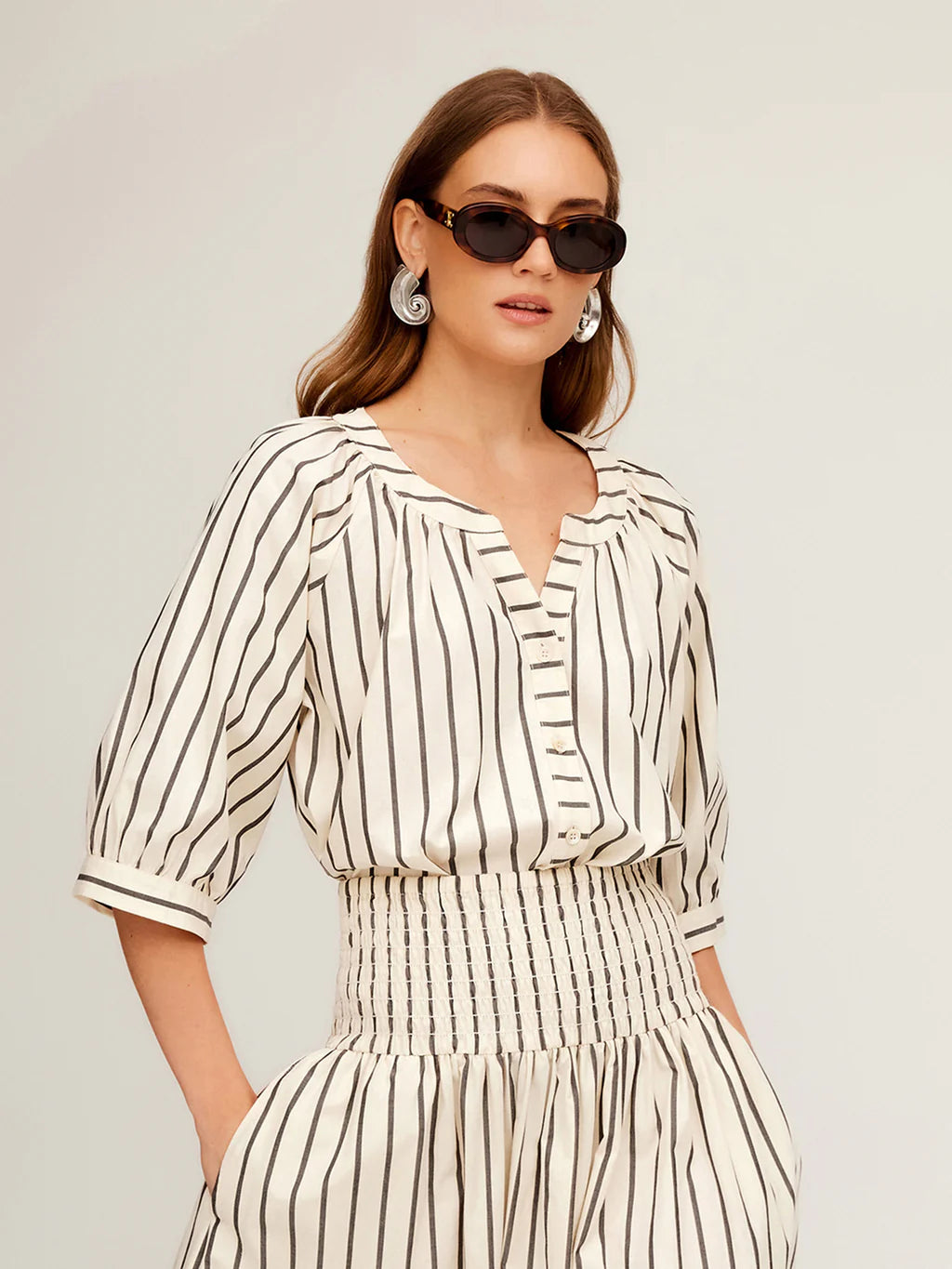 Rhea Stripe Shirt