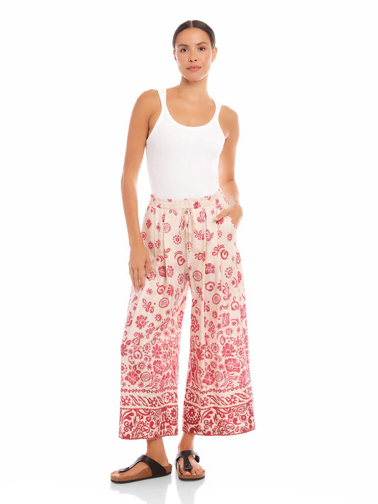 Etta Border Print Pants