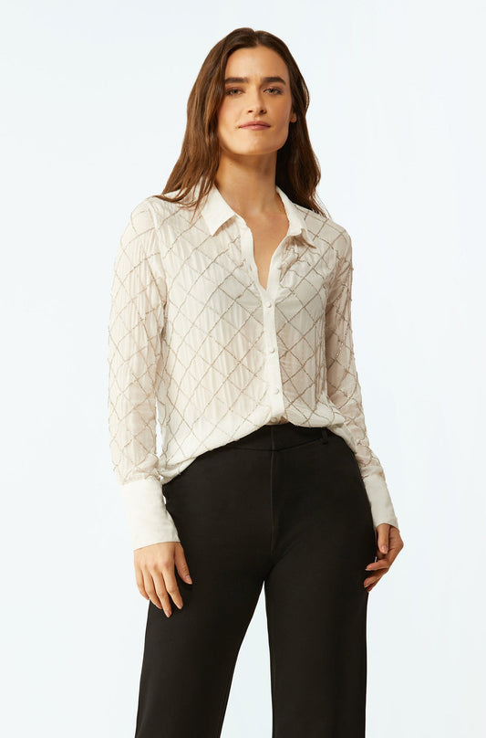 Bacall Beaded Blouse
