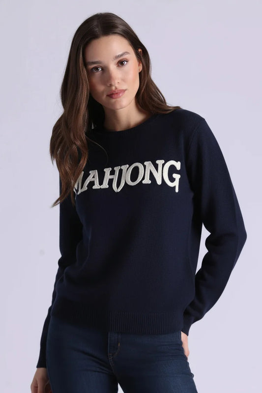 Cotton Cashmere Sport Embroidered Pullover 9640