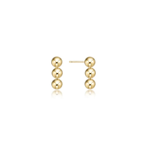 Joy Stud 4MM Bead Earrings