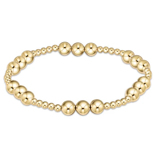 Classic Joy 6mm Bracelet Gold