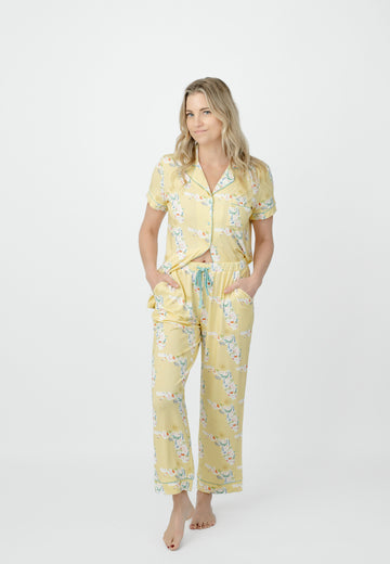 Florida Crop PJ Set