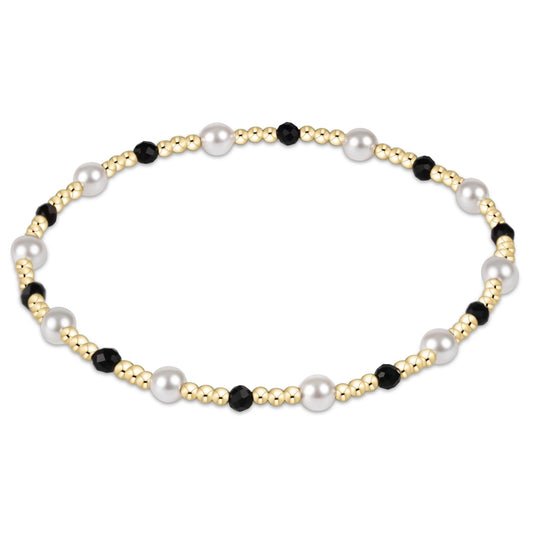 Pearl Sincerity 4MM Bracelet - Gem Stone