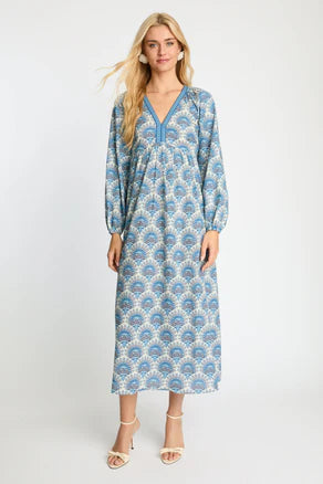Mindy Dress Blue