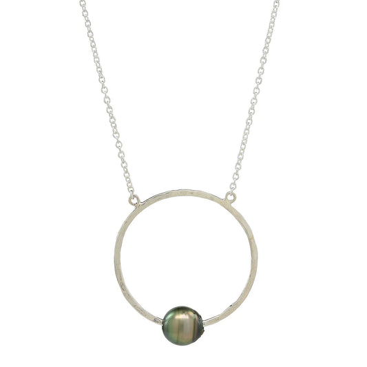 Infinity Tahitian Pearl Necklace