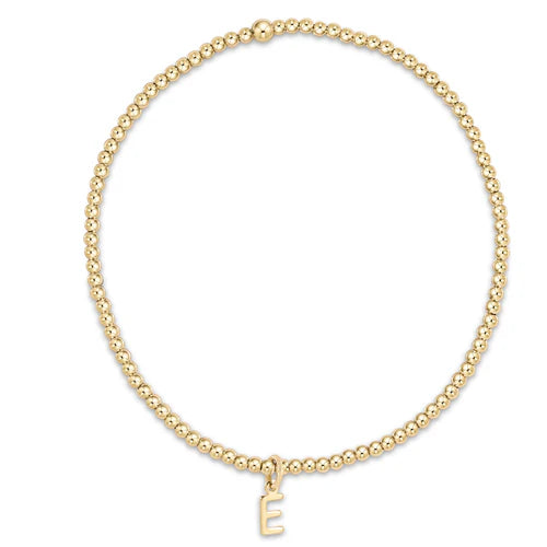 Classic Gold 2MM Bracelet - Respect Gold Charm