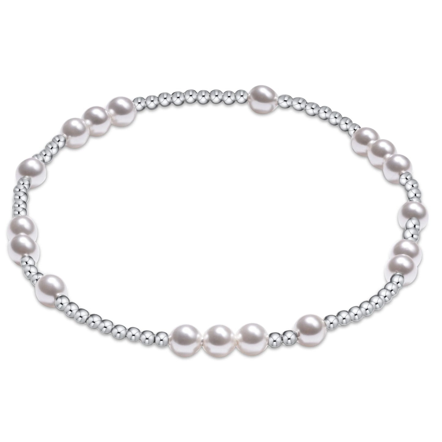 Hope Sterling 4MM Pearl Bracelet