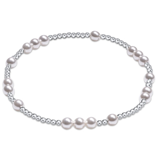 Hope Sterling 4MM Pearl Bracelet