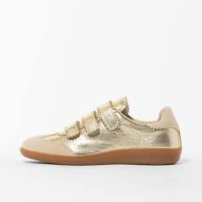 Silent D Metallic Gold Seena Sneaker