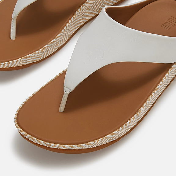 Lulu Lux Graphic Weave Toe Post