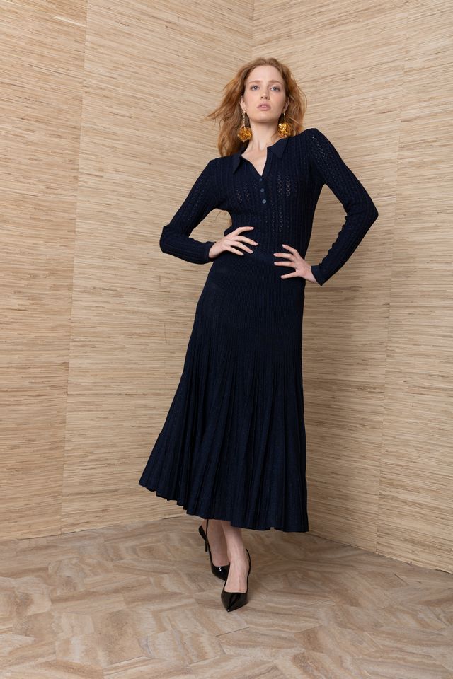 67VN360A  L/S Tunic Sweater