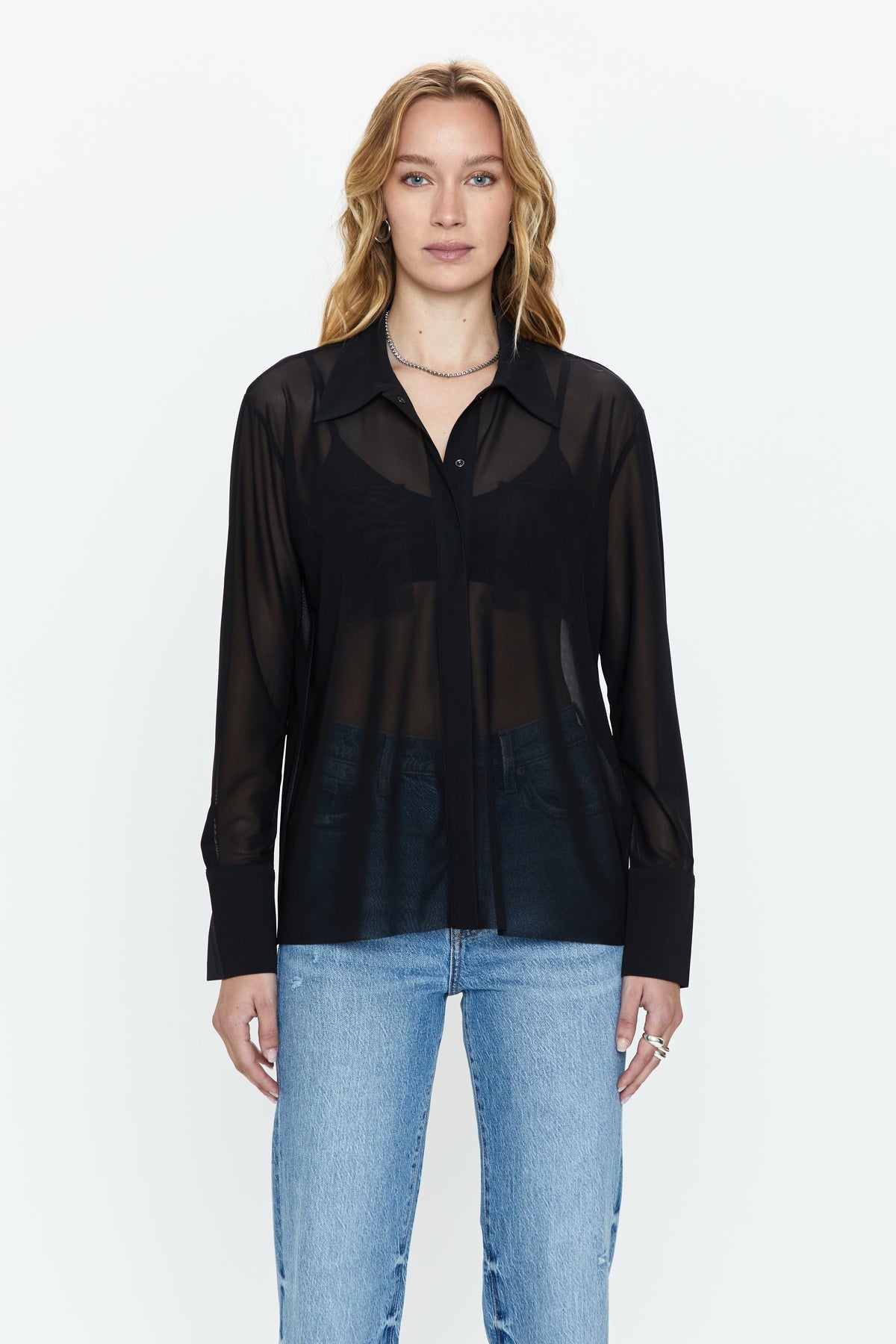 Celine Long Sleeved Button Down