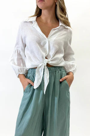 Ava Button Up