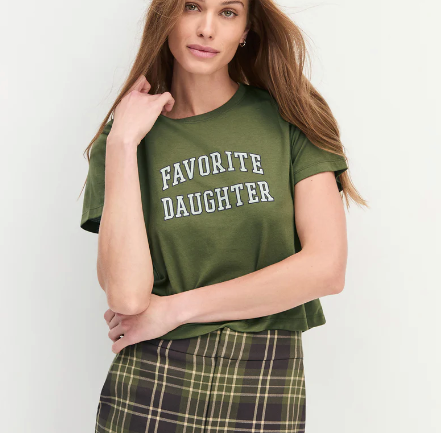 Favorite Daughter Collegiate Tee Smoketree