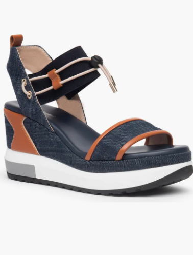 E513600D Denim Wedge