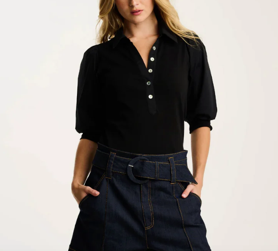 Pure Rib Collet Top