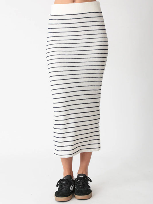 Jasmine Skirt-Stripe