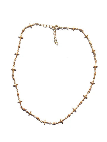 CVNTCROSS Cross Links Necklace