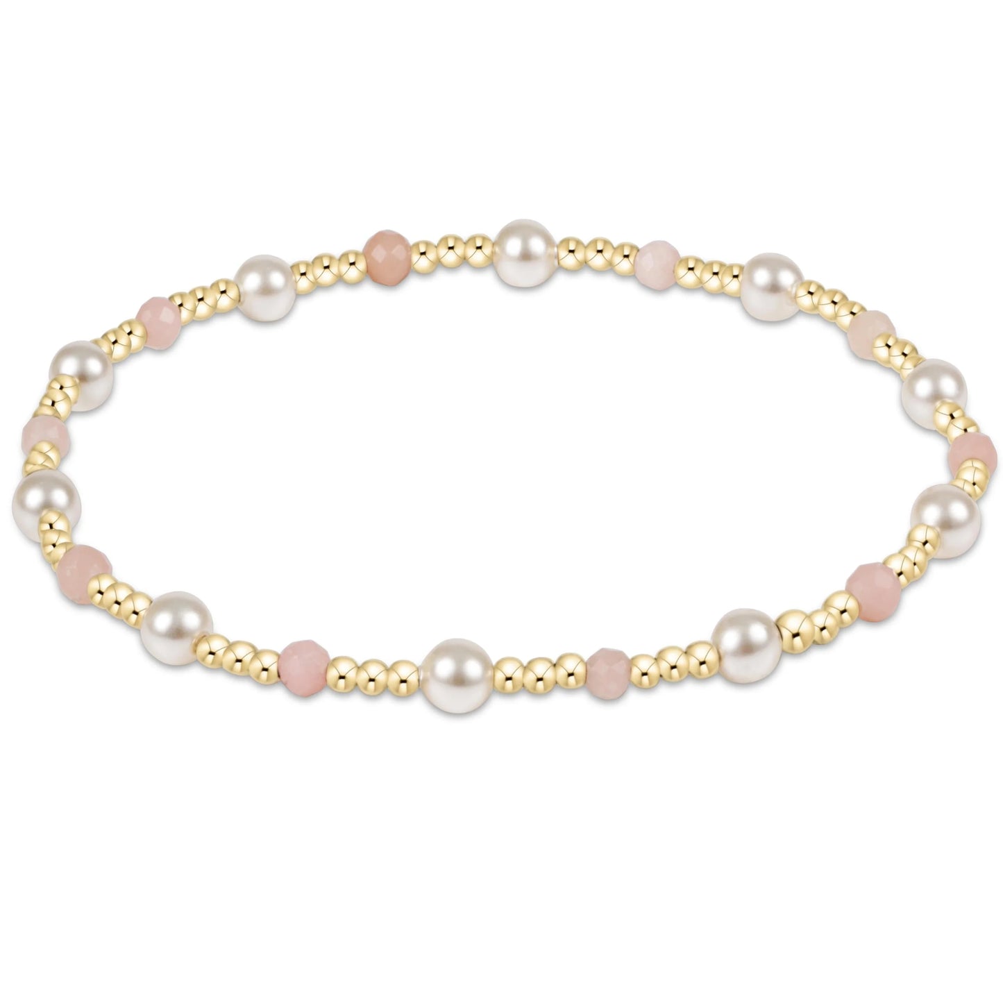 Pearl Sincerity 4MM Bracelet - Gem Stone