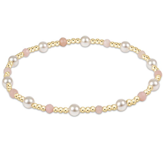 Pearl Sincerity 4MM Bracelet - Gem Stone