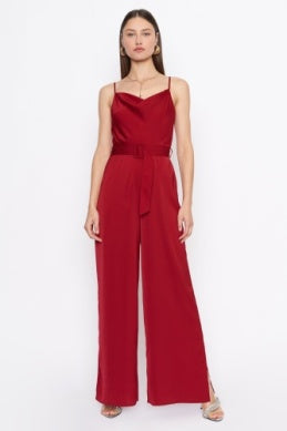 4 Sienna Red Esme Jumpsuit