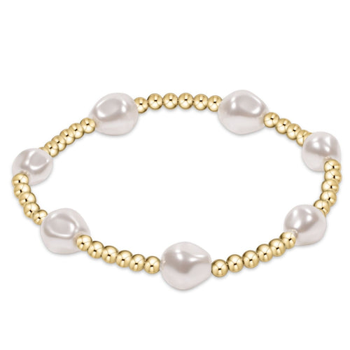3mm Admire Gold- Pearl